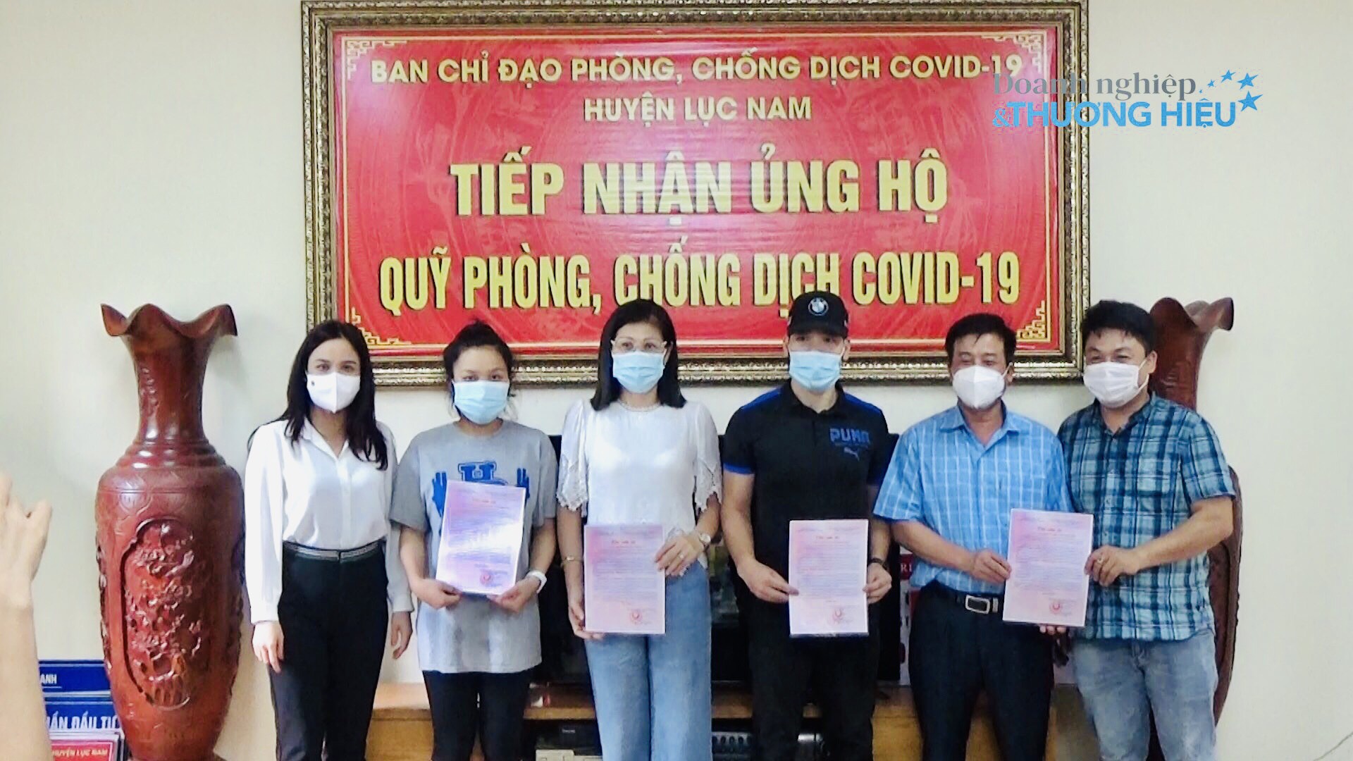 Tạp chí Doanh nghiệp và Thương hiệu đồng hành cùng Bắc Giang chống dịch COVID-19